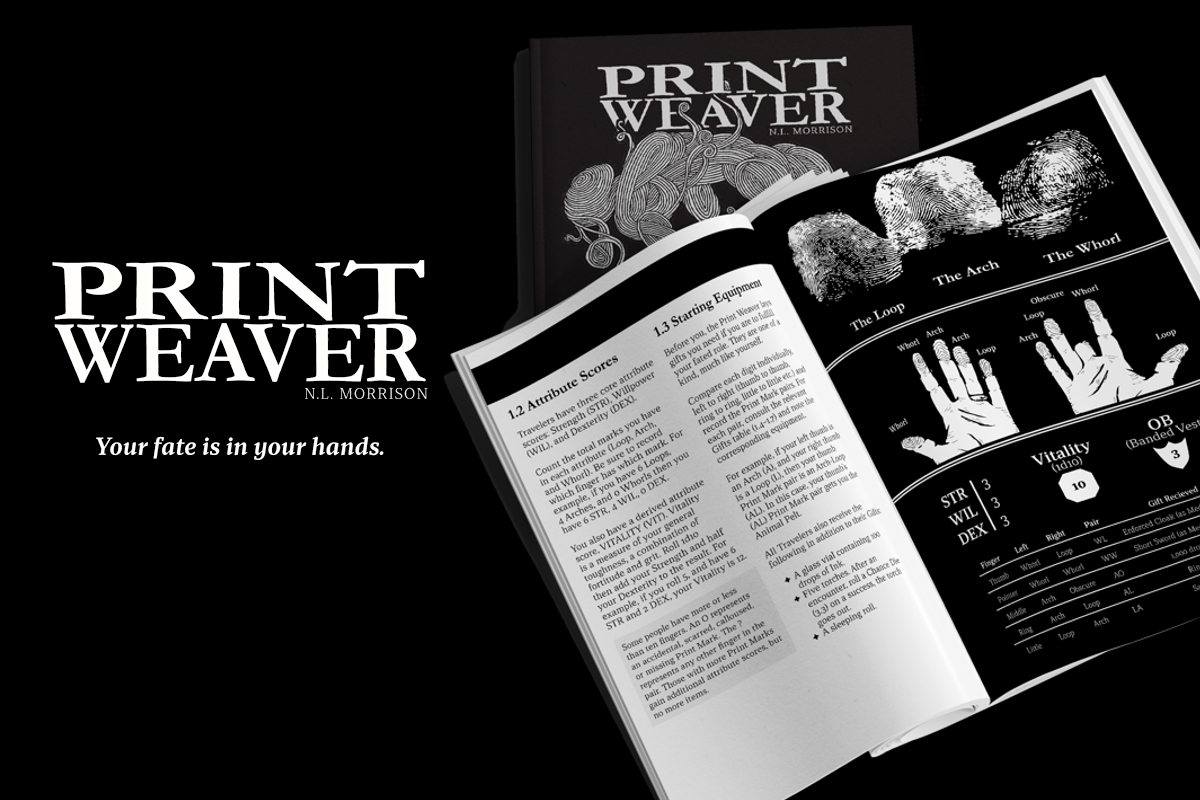 Print Weaver: A Fingerprint Based Gothic RPG